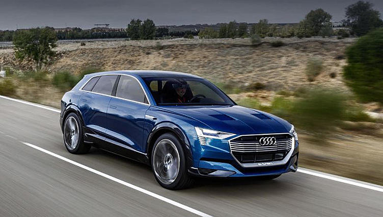 Концептом h-tron quattro Audi намекнёт на вариант кроссовера Q6