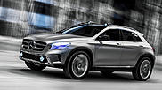 Новый кроссовер Mercedes GLA появится в продаже в начале 2014 года