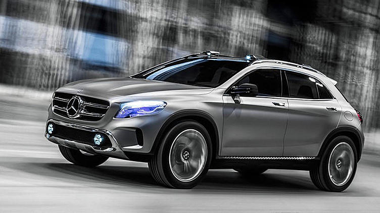 Новый кроссовер Mercedes GLA появится в продаже в начале 2014 года