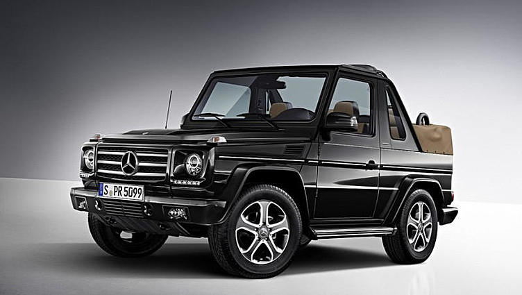 Выпуск кабриолета Mercedes G-класса завершится спецверсией