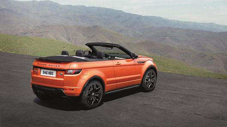 Кабриолет Range Rover Evoque Convertible доедет до России