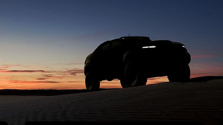 Компания Chevrolet показала тизер водородного пикапа для армии США Компания Chevrolet показала тизер водородного пикапа для армии США