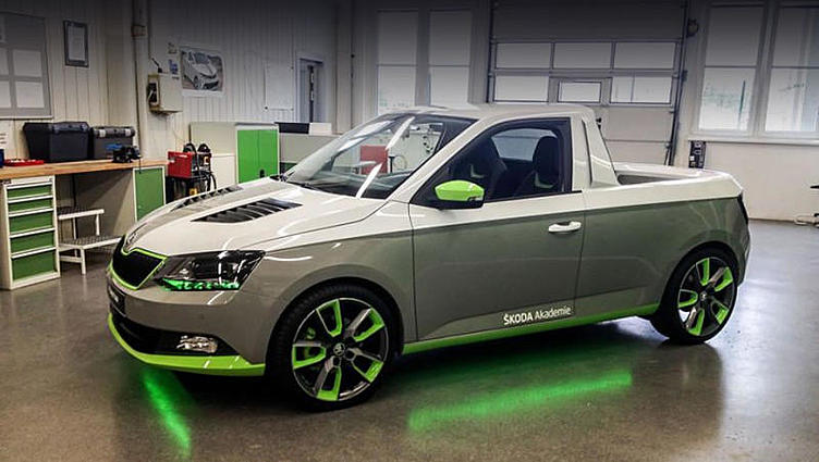 Пикап Skoda FUNstar развеселит посетителей фестиваля GTI Пикап Skoda FUNstar развеселит посетителей фестиваля GTI