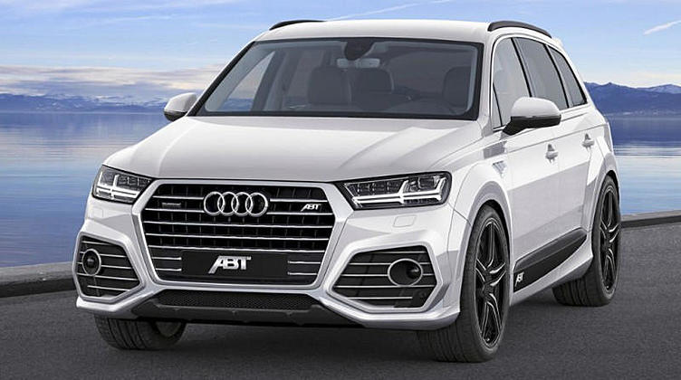 Новый Audi Q7 впервые попал в руки тюнеров Новый Audi Q7 впервые попал в руки тюнеров