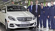 Mercedes-Benz начал производство нового электромобиля