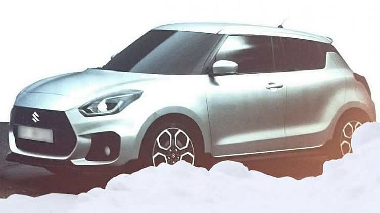 В Сети показали дизайн нового Suzuki Swift