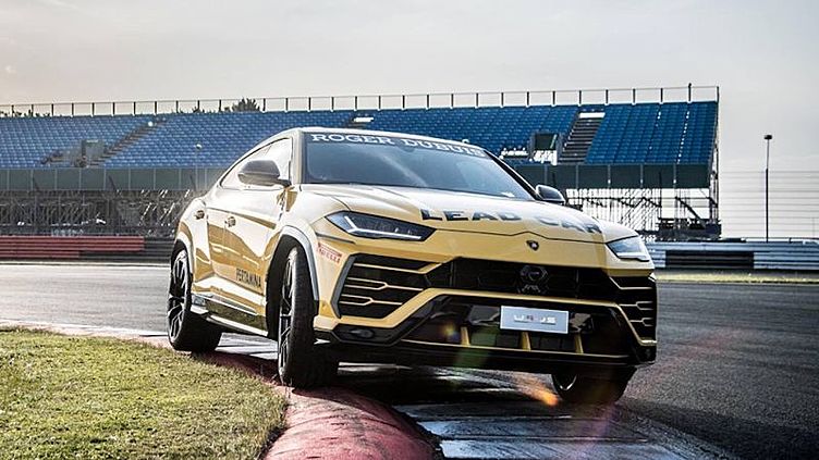 Lamborghini показала «гоночный» Urus Lamborghini показала «гоночный» Urus