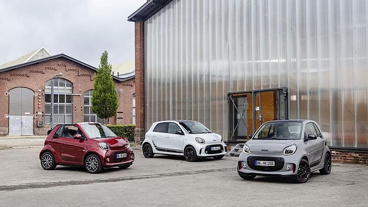 Smart представила новые EQ Fortwo и Forfour, теперь электрические