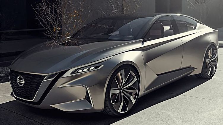 Nissan показал дизайн новых седанов на прототипе Nissan показал дизайн новых седанов на прототипе
