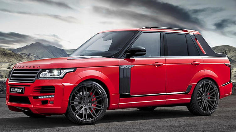 Range Rover превратился в роскошный пикап Range Rover превратился в роскошный пикап