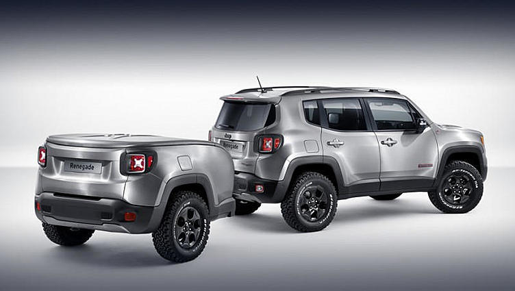 Концепт Jeep Renegade Hard Steel покажет Интернет в прицепе Концепт Jeep Renegade Hard Steel покажет Интернет в прицепе