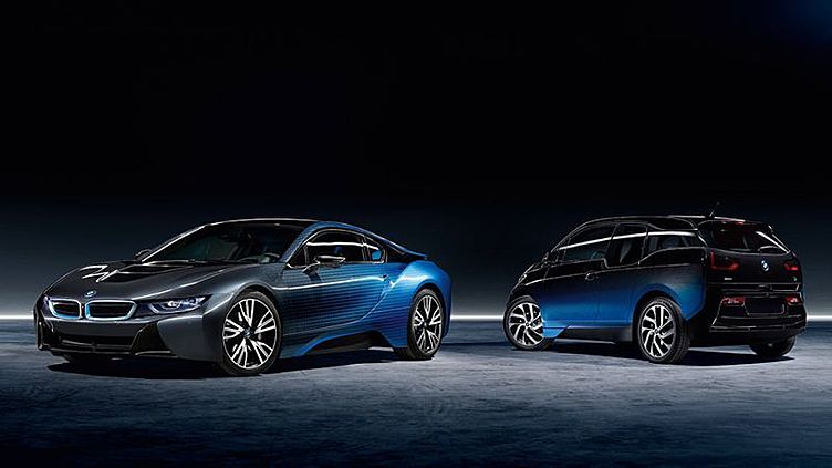 Бывший топ-менеджер Fiat придумал раскраску для i-моделей BMW Бывший топ-менеджер Fiat придумал раскраску для i-моделей BMW