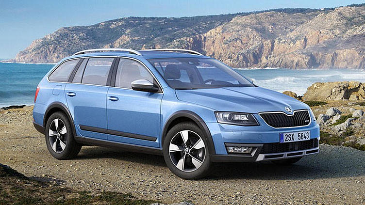 Skoda рассекретила внедорожный универсал Octavia Scout 