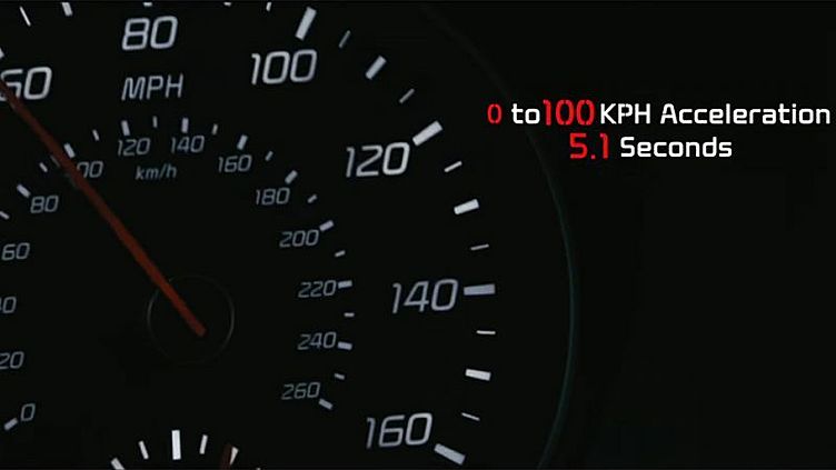 Самая динамичная Kia наберет «сотню» за пять секунд [Video]