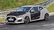 Hyundai вывела на тесты Veloster нового поколения