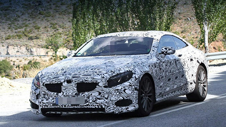 Купе Mercedes S 63 AMG заметили на тестах