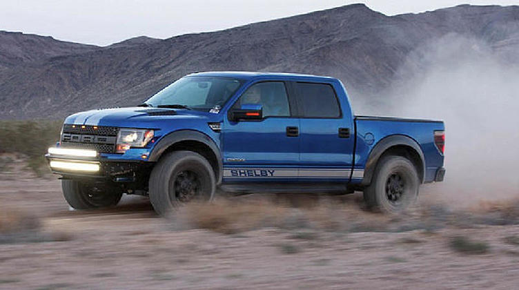 Ателье Shelby отправит Ford F-150 на гонки по бездорожью