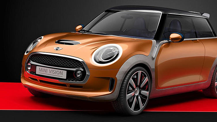 Новый концепт-кар Mini может менять цвета и подмигивать пассажирам Новый концепт-кар Mini может менять цвета и подмигивать пассажирам