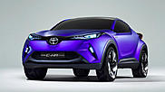Появились первые фото нового кроссовера Toyota