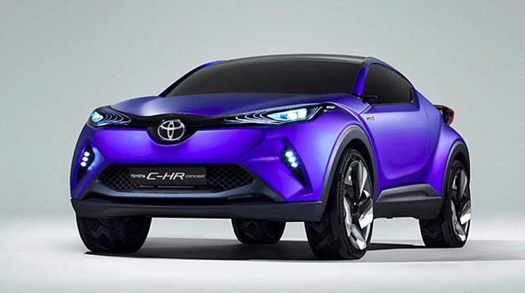 Появились первые фото нового кроссовера Toyota Появились первые фото нового кроссовера Toyota