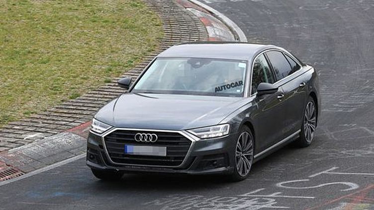 Новое поколение Audi S8 вышло на тесты Новое поколение Audi S8 вышло на тесты