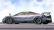 Pagani Huayra сделают похожим на болид Льюиса Хэмилтона