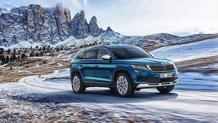 Skoda приспособила Kodiaq для бездорожья Skoda приспособила Kodiaq для бездорожья