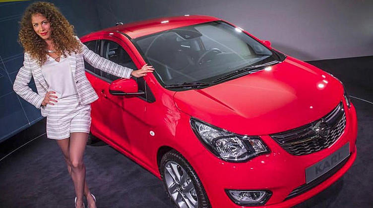 Opel представил в Женеве маленького Opel представил в Женеве маленького