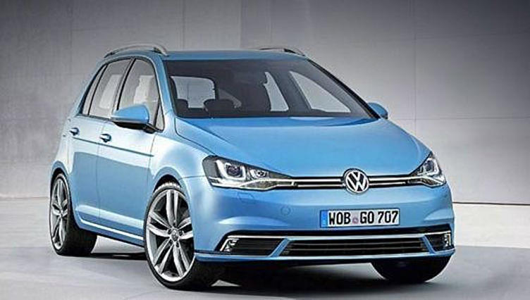 Пятидверка Volkswagen Golf Plus обновится в 2014 году