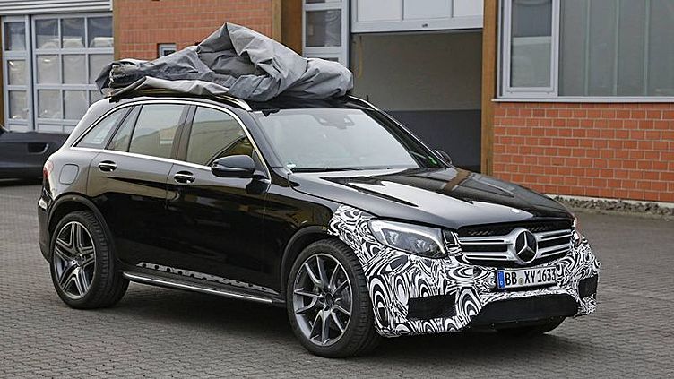 Шпионы сфотографировали самый мощный Mercedes-Benz GLC Шпионы сфотографировали самый мощный Mercedes-Benz GLC
