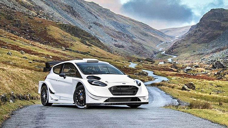Команда M-Sport раскрыла новую раллийную «Фиесту» Команда M-Sport раскрыла новую раллийную «Фиесту»