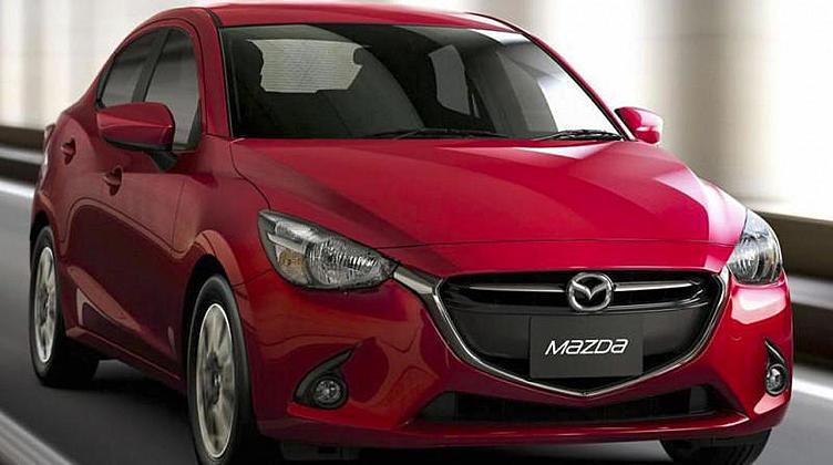 Mazda2 превратили в седан Mazda2 превратили в седан