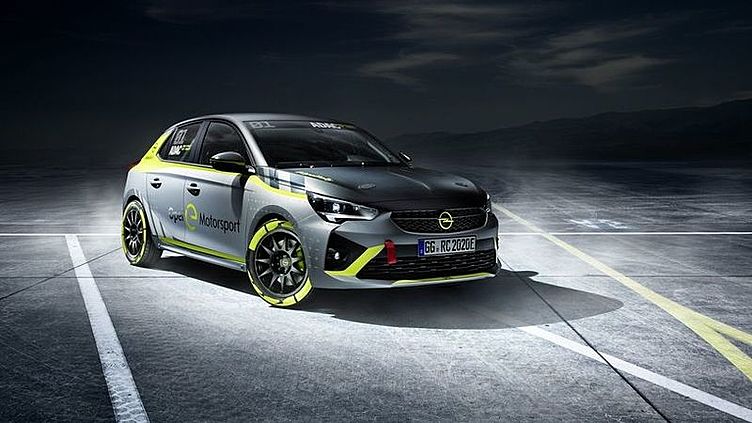 Opel построил первый в мире раллийный электрокар Opel построил первый в мире раллийный электрокар