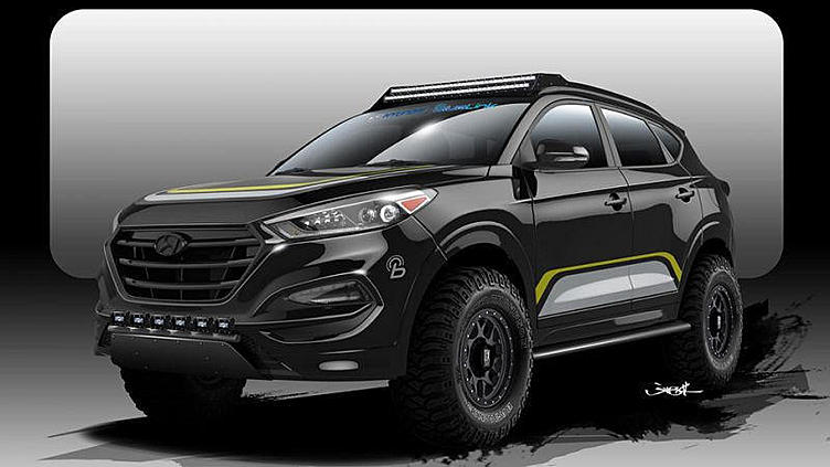 Hyundai Tucson подготовили для бездорожья Hyundai Tucson подготовили для бездорожья