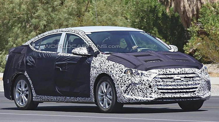 Hyundai Elantra получит внешность в стиле Genesis Hyundai Elantra получит внешность в стиле Genesis