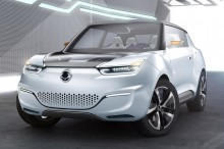 Официальные фотографии концепта SsangYong e-XIV Официальные фотографии концепта SsangYong e-XIV