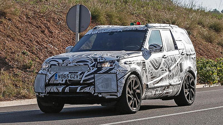 Шпионы впервые сфотографировали новый Land Rover Discovery Шпионы впервые сфотографировали новый Land Rover Discovery