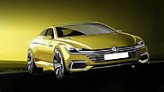 Будущий Volkswagen CC выглянул из гибрида Sport Coupe Concept GTE