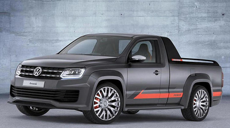 Volkswagen построил музыкальный пикап Amarok Volkswagen построил музыкальный пикап Amarok