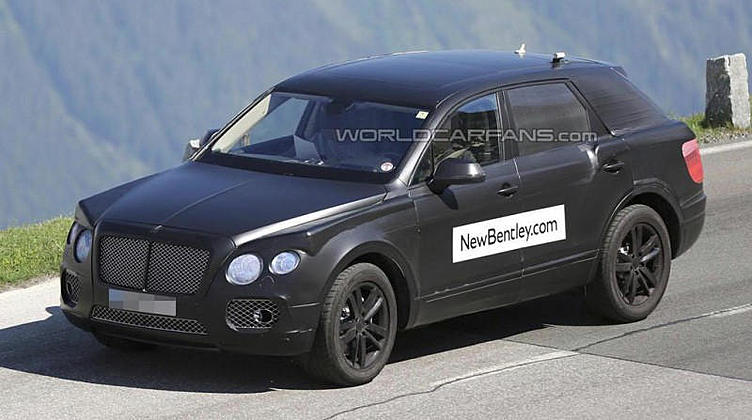 Первый кроссовер Bentley получит три двигателя на выбор Первый кроссовер Bentley получит три двигателя на выбор