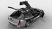 Qoros и Koenigsegg раскрыли совместный асимметричный электросуперкар