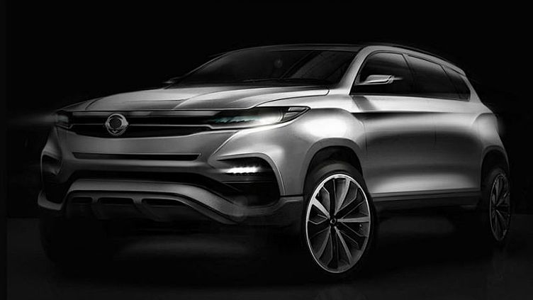 SsangYong показал дизайн Rexton нового поколения SsangYong показал дизайн Rexton нового поколения