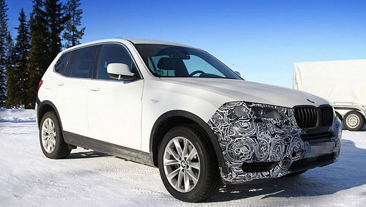 Кроссовер BMW X3 скоро подвергнут рестайлингу Кроссовер BMW X3 скоро подвергнут рестайлингу