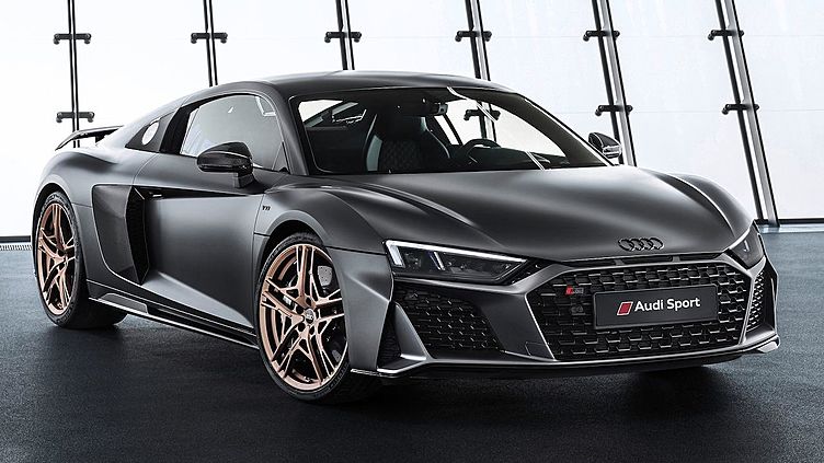 Специальную версию Audi R8 посвятили юбилею двигателей V10 Специальную версию Audi R8 посвятили юбилею двигателей V10