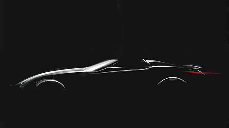 BMW показала силуэт нового автомобиля без крыши BMW показала силуэт нового автомобиля без крыши