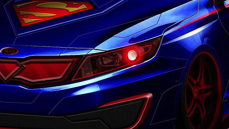 Kia представит автомобиль супермена Kia представит автомобиль супермена