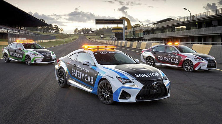 Lexus RC F превратился в австралийский пейс-кар Lexus RC F превратился в австралийский пейс-кар
