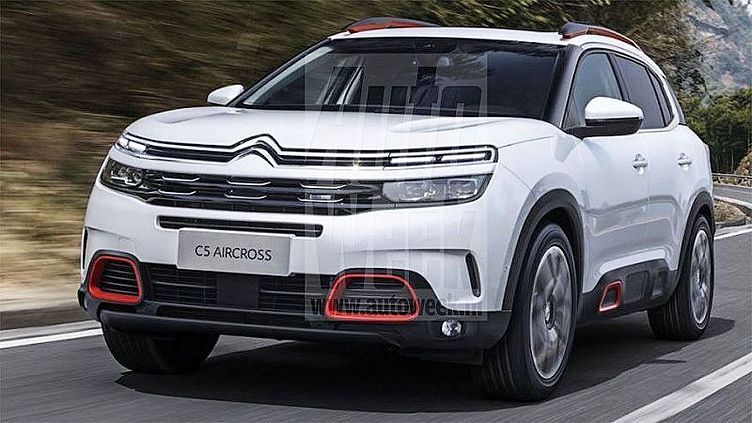 Появились фотографии нового кроссовера Citroen Появились фотографии нового кроссовера Citroen