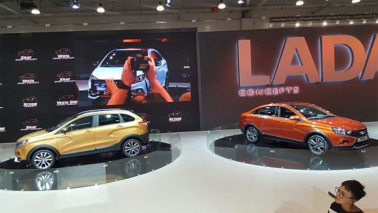 Седан Lada Vesta стал вседорожным Седан Lada Vesta стал вседорожным