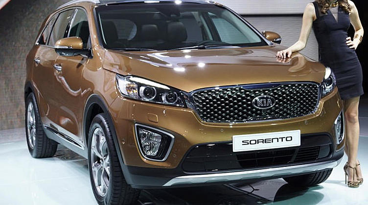  Третье поколение Kia Sorento показали европейцам